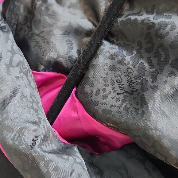 Express Black Double-Breasted Pea Coat - Picture 4 of 6